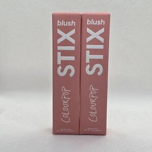 ColourPop Hydrating Blush Stix Set Of 2 - Mini Me & Pretty Thing NEW .28oz each